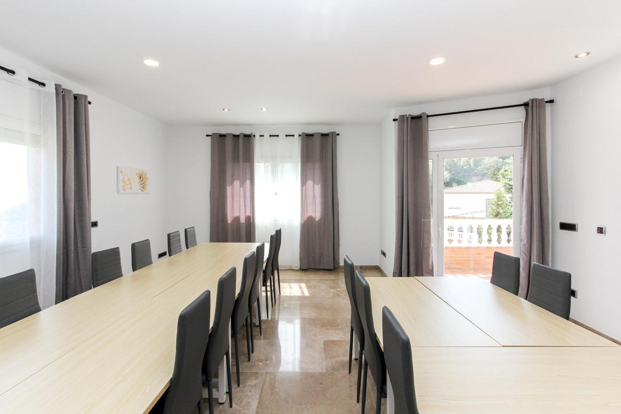 Villa Serena Lloret de Mar Bagian luar foto